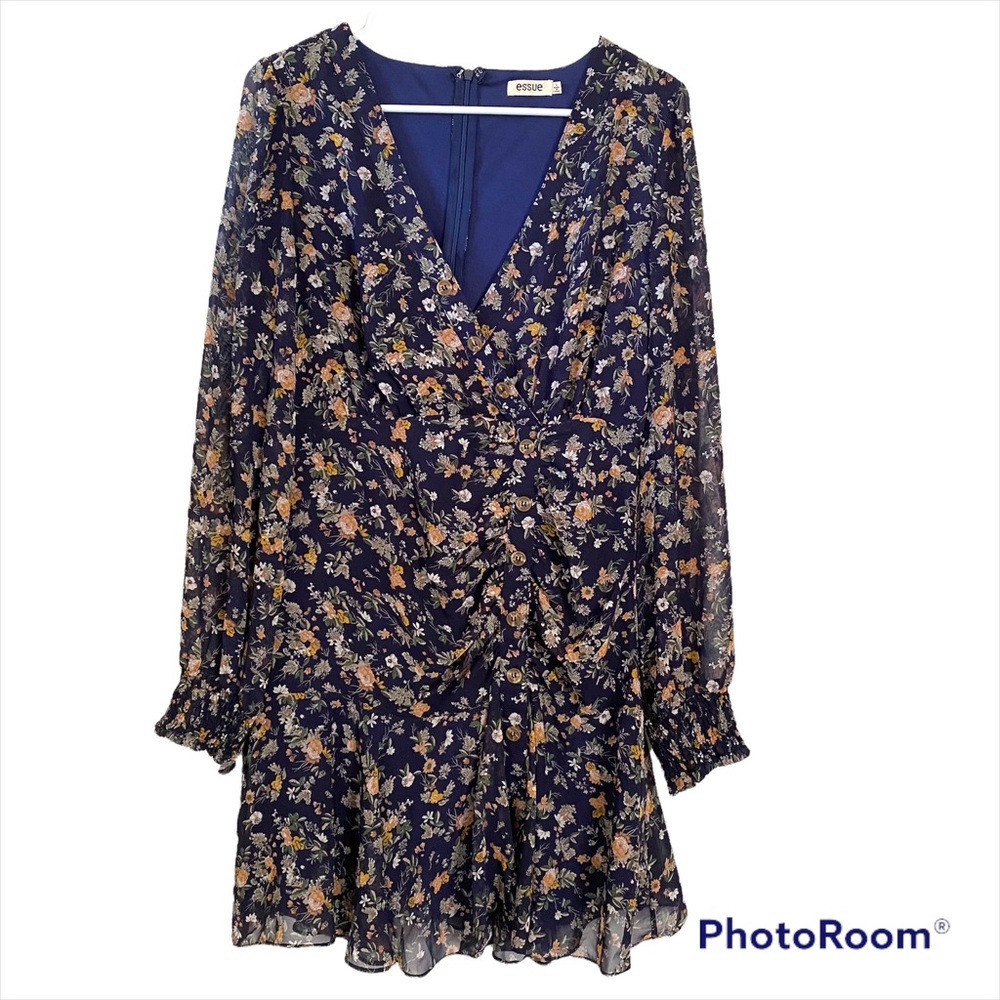 Essue Womens Floral Dress